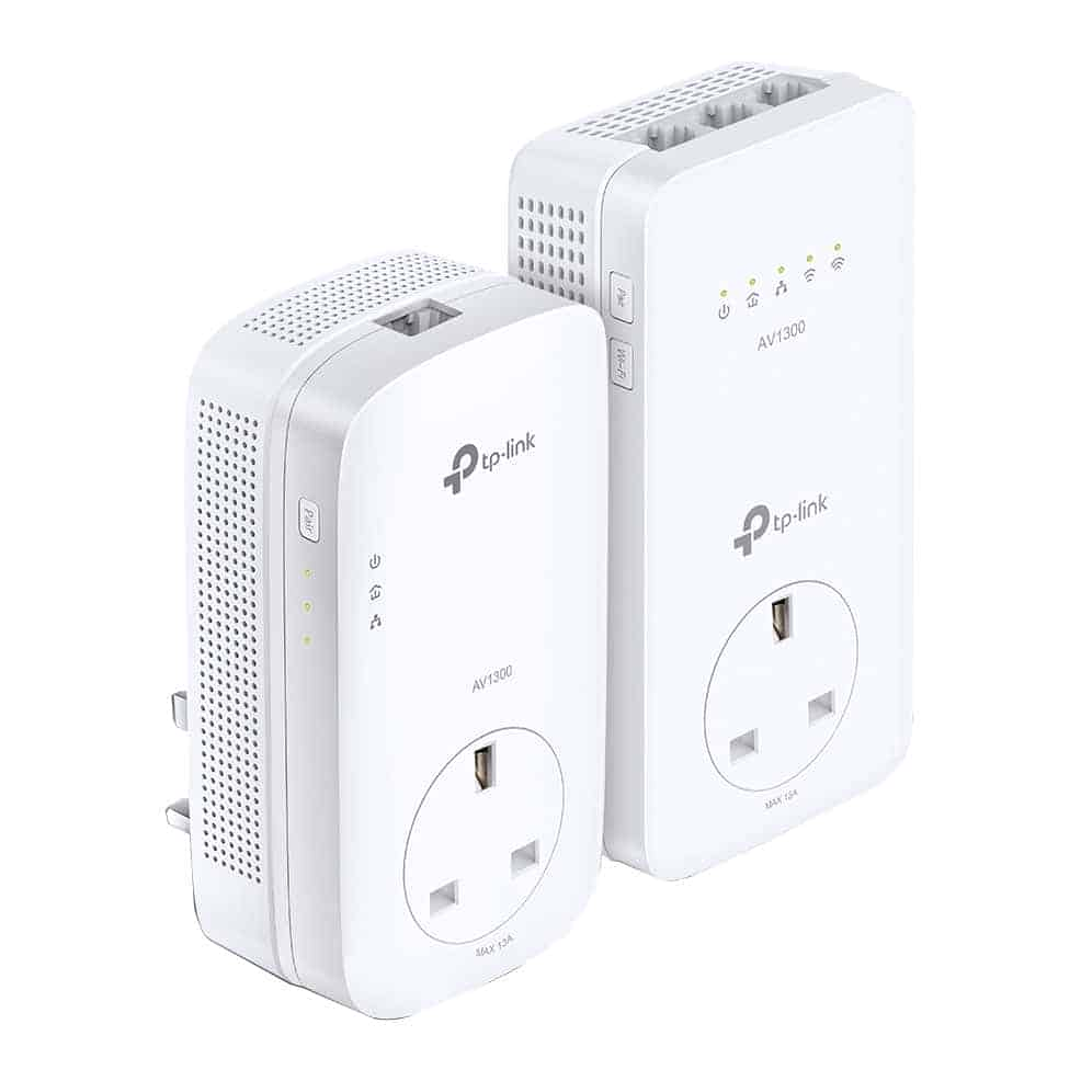 TP-LINK AV1300 Gigabit Passthrough Powerline Kit